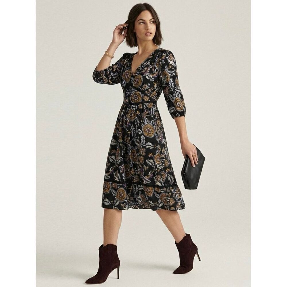 NEW ba&sh Women’s S (1) Vienne Dress Black